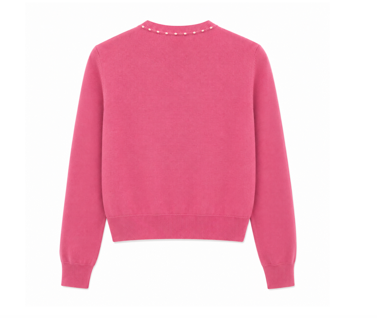 Pink butterfly Details Cardigan